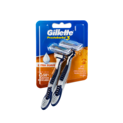 GILLETTE PRESTOBARBA 3 EXT/S X 2MAQ