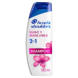 HEAD & SHOULDERS 2EN1 SUAVE/MANEJ 180ML