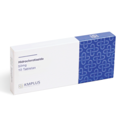HIDROCLOROTIAZIDA 50MG X 10TAB KMPLUS