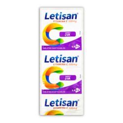 LETISAN VIT C 500MG UVA X 10TAB MAST