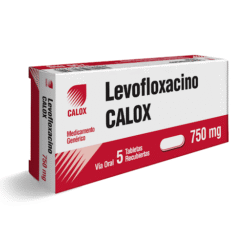 LEVOFLOXACINA 750MG X 5 CALOX
