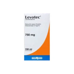 LEVOTEC SOL IV 750MG X 150ML