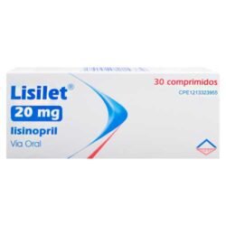 LISILET 20 MG X 30 TAB