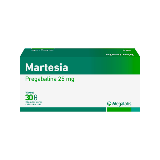 MARTESIA 25MG X 30CAP