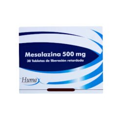 MESALAZINA 500MG X 30TAB HUMAX