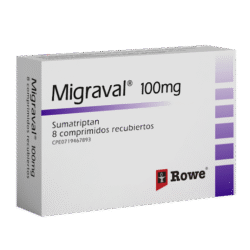 MIGRAVAL 100MG X 8COMP