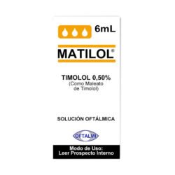 MATILOL 0.50% GOTAS OFT