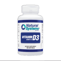 NAT SYSTEMS VIT/D3 X 5000UI X 100CAP