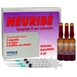 NEURIBE INY 2ML X 3 C/JERINGA