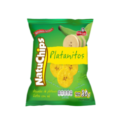 NATUCHIPS PLATANITOS ORIG X 80GR