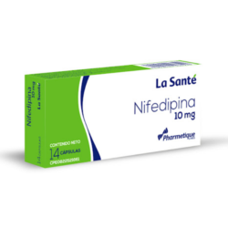 NIFEDIPINA 10MG X 14CAP LA SANTE