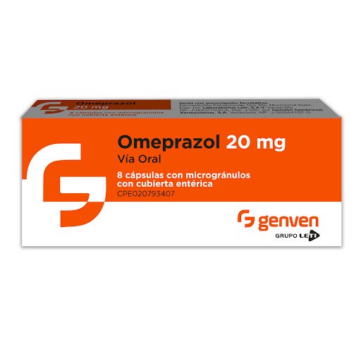 OMEPRAZOL 20MG X 8CAP GENVEN