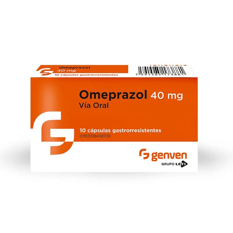 OMEPRAZOL 40MG X 10CAP GENVEN
