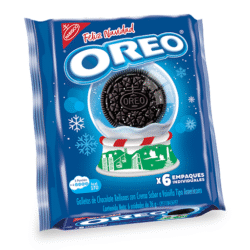 OREO TIPO AMERICANO NAVIDAD X 6