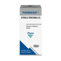 POENKERAT 0.5% SOL OFT X 5 ML