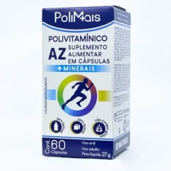 POLIMAIS A-Z+MINERALES X 60CAP BRASIL