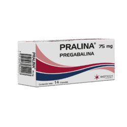 PRALINA 75 MG X 14 CAP