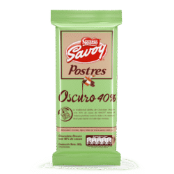 SAVOY CHOCO P/POSTRES OSCUR 40% X 200GR