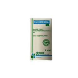 VANCOMICINA SOL INY 1GR X 1AMP DISTRILAB