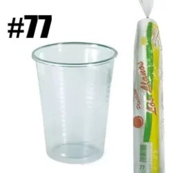 VASOS PLASTICOS LOS LLANOS N 77X 100UND
