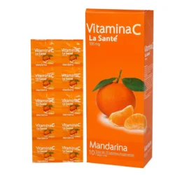 VIT C MANDAR 500MG X 10TAB MAST LA SANTE
