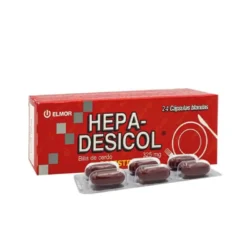 HEPADESICOL 325MG X 24 CAP BL