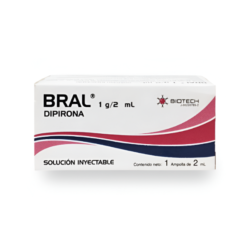 BRAL 1GR/2ML X 1AMP