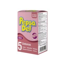 PEPSADEL 262MG X 12TAB MAST