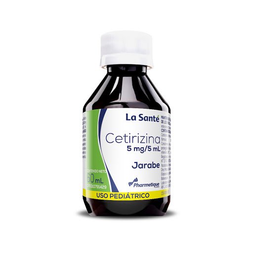 CETIRIZINA 5MG-60 ML JBE LA SANTE