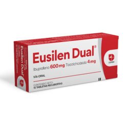 EUSILEN DUAL 600MG /4MG X 15 TAB REC
