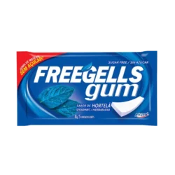 FREEGELLS GUM HIERBABUENA 8GR X 5