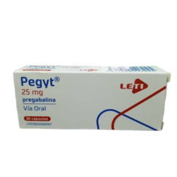 PEGYT 25MG X 30 CAP