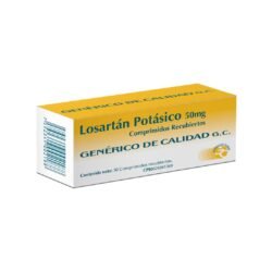 LOSARTAN POTASICO 50MG X 30COMP VARGAS