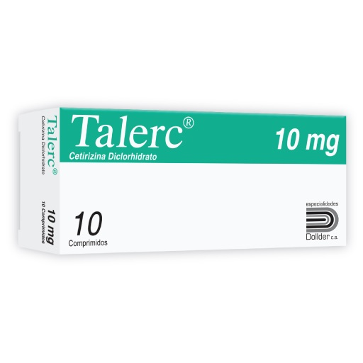TALERC 10MG X 10COMP