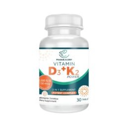 PHARMACORP VIT D3+K2 2000UI/150MCG X 30