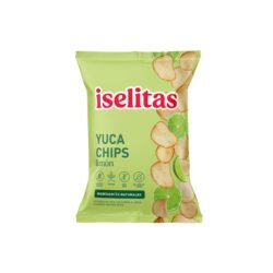 ISELITAS YUCA CHIPS LIMON X 70GR