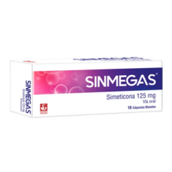 SINMEGAS 125MG X 10CAP BLA