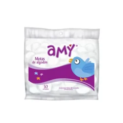AMY MOTAS DE ALGODON X 50