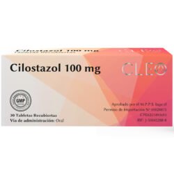 CILOSTAZOL 100MG X 30TAB REC CLEOPHARMA