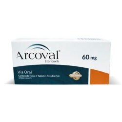 ARCOVAL 60MG X 10 TAB REC
