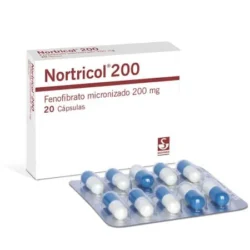 NORTRICOL 200MG 20COMP