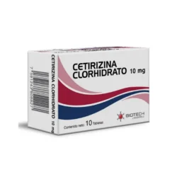 CETIRIZINA 10MG X 1TAB BIOTECH