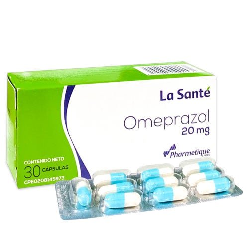 OMEPRAZOL 20MG X 30CAP LA SANTE