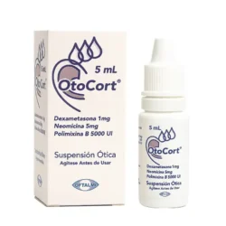 OTOCORT SUSP OTICA X 5ML