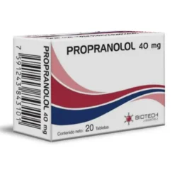 PROPRANOLOL 40MG X 20TAB BIOTECH