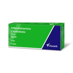 DIFENHIDRAMINA CLOR 25MG X 10TAB VINCENT