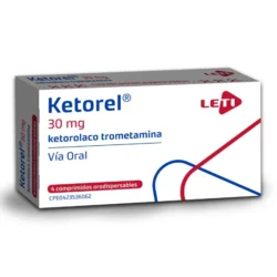 KETOREL 30MG X 4COMP ORO DISP LETI