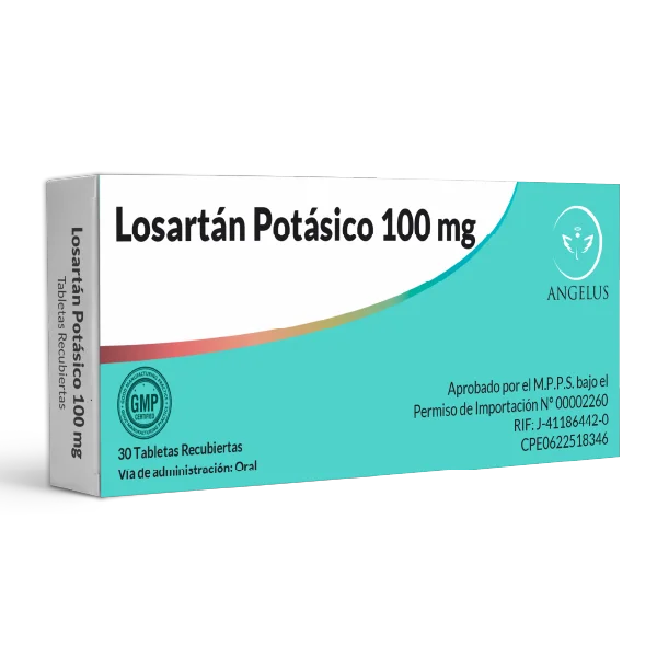 LOSARTAN POTASICO 100MG X 30TAB ANGELUS
