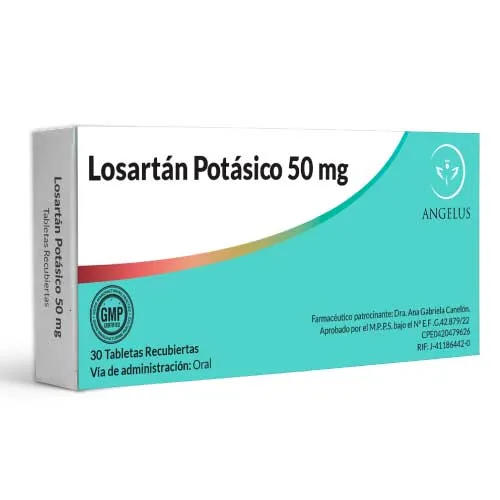 LOSARTAN POTASICO 50MG X 30TAB ANGELUS