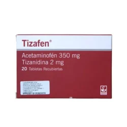 TIZAFEN 350MG-2MG X 20COMP REC